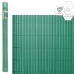 Zahradní plot Zelená PVC 1 x 300 x 200 cm