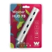 Hub USB Woxter PE26-142 Blanco Plateado Aluminio (1 unidad)