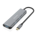 Hub USB Aisens A109-0762 Gris (1 unidad)