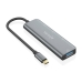 Hub USB Aisens A109-0762 Gri (1 Unități)