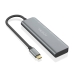 Hub USB Aisens A109-0763 Gris (1 unidad)