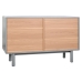 Komoda Home ESPRIT Modrá Sivá Prírodná Polypropylén Drevo MDF 120 x 40 x 75 cm