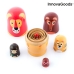 Matrjoschka aus Holz mit Tierfiguren Funimals InnovaGoods ‎IG815363 Holz (Restauriert A+)