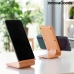 Wood Effect Wireless Charger with Stand InnovaGoods Qistan (Refurbished A)