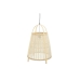 Φωτιστικό Οροφής DKD Home Decor Κρεμ Φυσικό Bamboo 50 W 47 x 47 x 64 cm