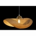Lámpara de Techo DKD Home Decor Marrón Bambú 40 W Pamela 220 V 70 x 34 x 20 cm