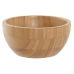 Ρηχό μπολ DKD Home Decor Φυσικό Bamboo 12,5 x 12,5 x 6 cm