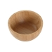 Ρηχό μπολ DKD Home Decor Φυσικό Bamboo 12,5 x 12,5 x 6 cm