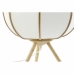 Lampe de bureau DKD Home Decor 34 x 34 x 33 cm Naturel Blanc Bambou 220 V 50 W