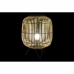 Desk lamp DKD Home Decor Black Metal Brown Bamboo (30 x 30 x 40.5 cm)