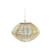 Mennyezeti Lámpa DKD Home Decor Természetes Aranysàrga Barna Bambusz 50 W (42 x 42 x 26 cm)