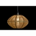 Candeeiro de teto DKD Home Decor Natural Dourado Castanho Bambu 50 W (42 x 42 x 26 cm)