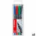 Set Viltstiften Stabilo Oh Pen Multicolour 0,7 mm (5 Stuks)