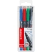 Set Viltstiften Stabilo Oh Pen Multicolour 0,7 mm (5 Stuks)