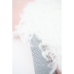 Pagalvėlė Crochetts Balta Pilka Rožinė Triušis 24 x 34 x 9 cm