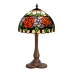 Bureaulamp Viro Rosy Rood Groen Oranje Orange Zink 60 W 20 x 37 x 20 cm