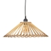 Candeeiro de teto 57 x 57 x 20,5 cm Natural Bambu 220 V 240 V 60 W (2 Unidades)