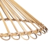 Candeeiro de teto 57 x 57 x 20,5 cm Natural Bambu 220 V 240 V 60 W (2 Unidades)