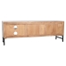 Mobile TV Home ESPRIT Marrone Nero Metallo Acacia 145 x 40 x 52 cm