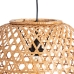 Lampadario Naturale Bambù 42 x 42 x 42 cm (2 Unità)