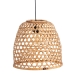 Ceiling Light Natural Bamboo 42 x 42 x 42 cm (2 Units)