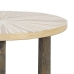 Mesa de apoio Bege Bambu 40 x 40 x 45 cm Madeira MDF