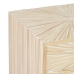 Mesa de apoio 56 x 46 x 58 cm Bege Bambu Madeira MDF