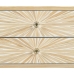 Mesa de apoio 56 x 46 x 58 cm Bege Bambu Madeira MDF