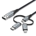 Καλώδιο USB Vention CQJHF 1 m Γκρι