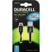 Cable USB DURACELL USB5013A 1 m Negro (1 unidad)