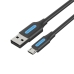 USB-kábel Vention COLBH Fekete 2 m (1 egység)