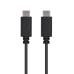 USB-Kabel NANOCABLE 10.01.2301 Schwarz 1 m