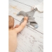 Kocyk - przytulanka Crochetts Bebe Kocyk - przytulanka Niebieski Kaczka 39 x 1 x 32 cm