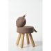 Tabouret Crochetts Marron 34 x 55 x 34 cm Ours