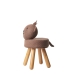 Tabouret Crochetts Marron 34 x 55 x 34 cm Ours