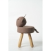 Tabouret Crochetts Marron 34 x 55 x 34 cm Ours