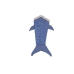 Deka Crochetts Deka Modrý Žralok 60 x 90 x 2 cm