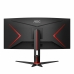 Skjerm AOC CU34G2X/BK Quad HD 144 Hz