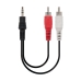 Audio Jack naar RCA Kabel NANOCABLE 10.24.0305 5 m