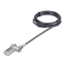 Kabel USB Startech UNIVC4D-LAPTOP-LOCK Črn/Siv 2 m