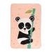 Deken HappyFriday Moshi Moshi Panda Garden Multicolour Microvezel 110 x 140 cm