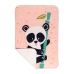 Deken HappyFriday Moshi Moshi Panda Garden Multicolour Microvezel 110 x 140 cm