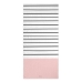 Bath towel HappyFriday Blanc Blush Multicolour 70 x 150 cm