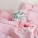 Покривало за одеяло HappyFriday BASIC Светло розово 240 x 220 cm
