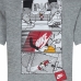 Camiseta de Manga Corta Infantil Nike Icons Of Play Gris