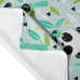 Badhanddoek HappyFriday Moshi Moshi Panda Garden Blue Multicolour 70 x 150 cm