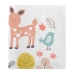 Badehåndkle HappyFriday Moshi Moshi Woodland Flerfarget 70 x 150 cm