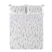 Jeu de draps HappyFriday Lavender Multicouleur Gran lit 2 persones