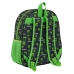 Mochila Escolar 3D Minecraft Preto Verde 27 x 33 x 10 cm