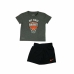 Otroški športni outfit Nike My First Basket Črna Siva 2 Kosi